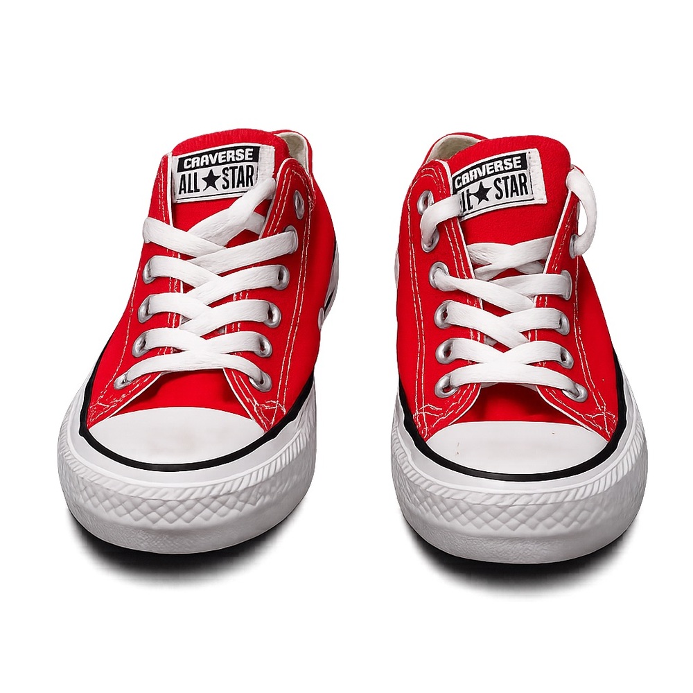 Converse All Star Red Low Top Sneakers | Size 6.5